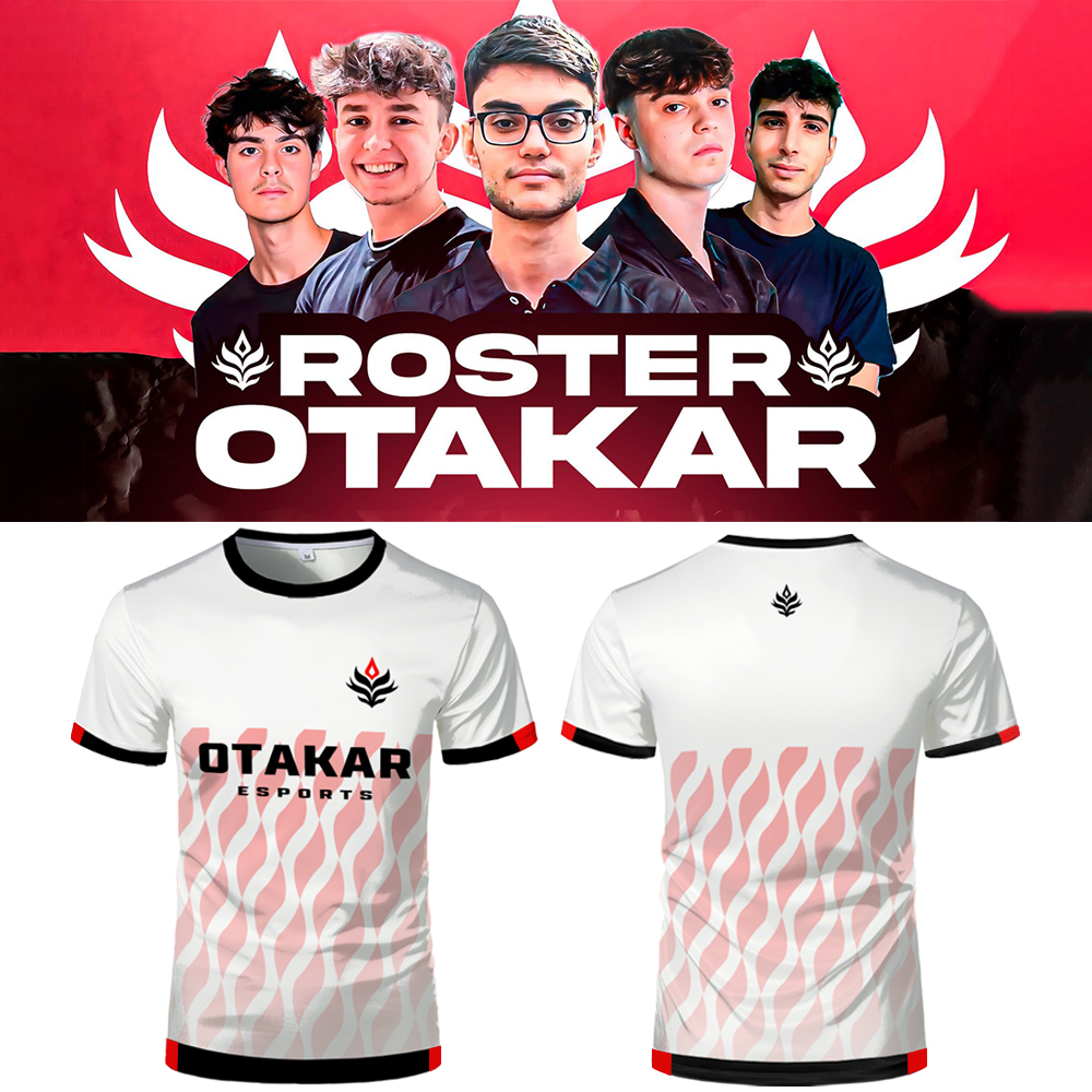 Custom Esports Gaming Jersey - Spain Valorant Otakar Esports Club Uniforms