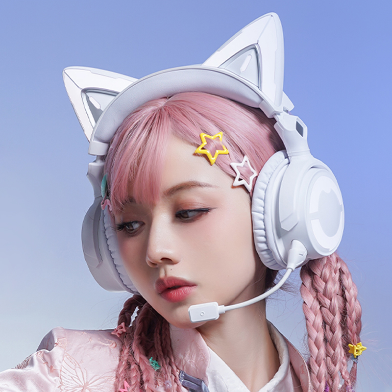 Esports Gaming Headset - YOWU 4GS Wireless Earphones 2.4G Connect
