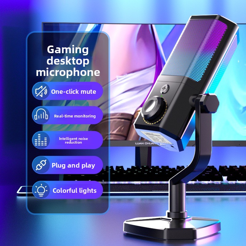 RGB Microphone Game E-sports L - Esports & Gaming Optics Gmbh のレビューと価格