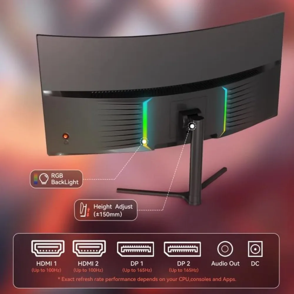 US Shipping 34 Inch Curved Gam - Gaming Monitor Curved のレビューと価格