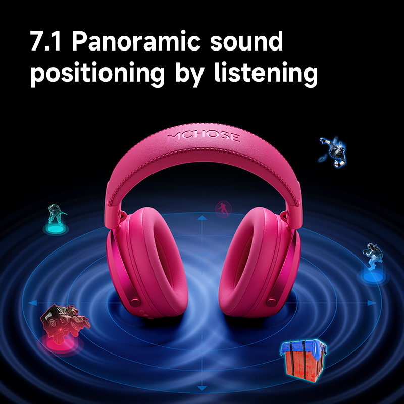MCHOSE X9 Wireless Gaming Head - Esports Gaming Headset のレビューと価格