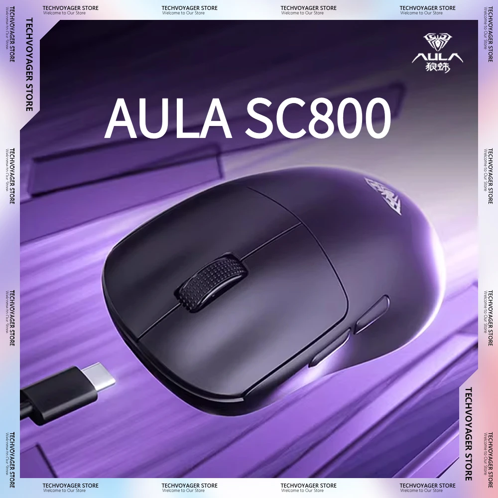 AULA SC800 Gaming Mouse Paw339 - Esports Wireless Gaming Mouse のレビューと価格