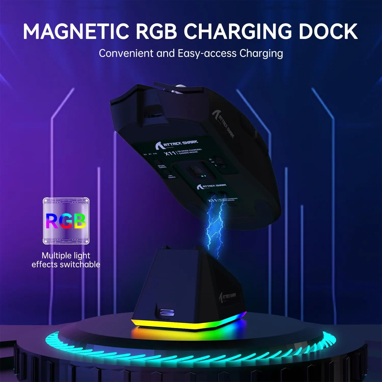 ATTACK SHARK X11 Lightweight T - Esports Gaming Mice のレビューと価格