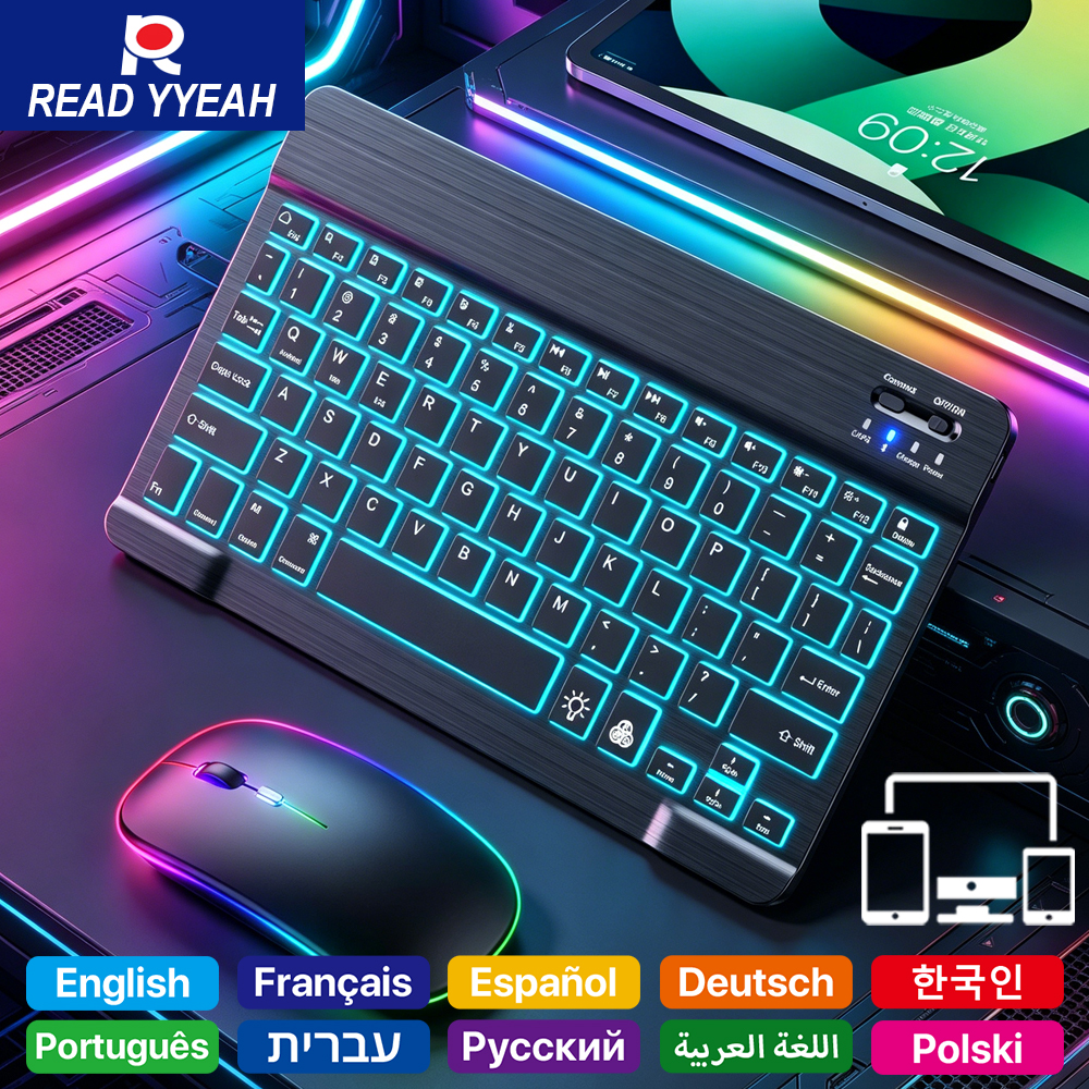 READ YYEAH RGB Backlit Bluetoo - Esports Wireless Gaming Mouse のレビューと価格