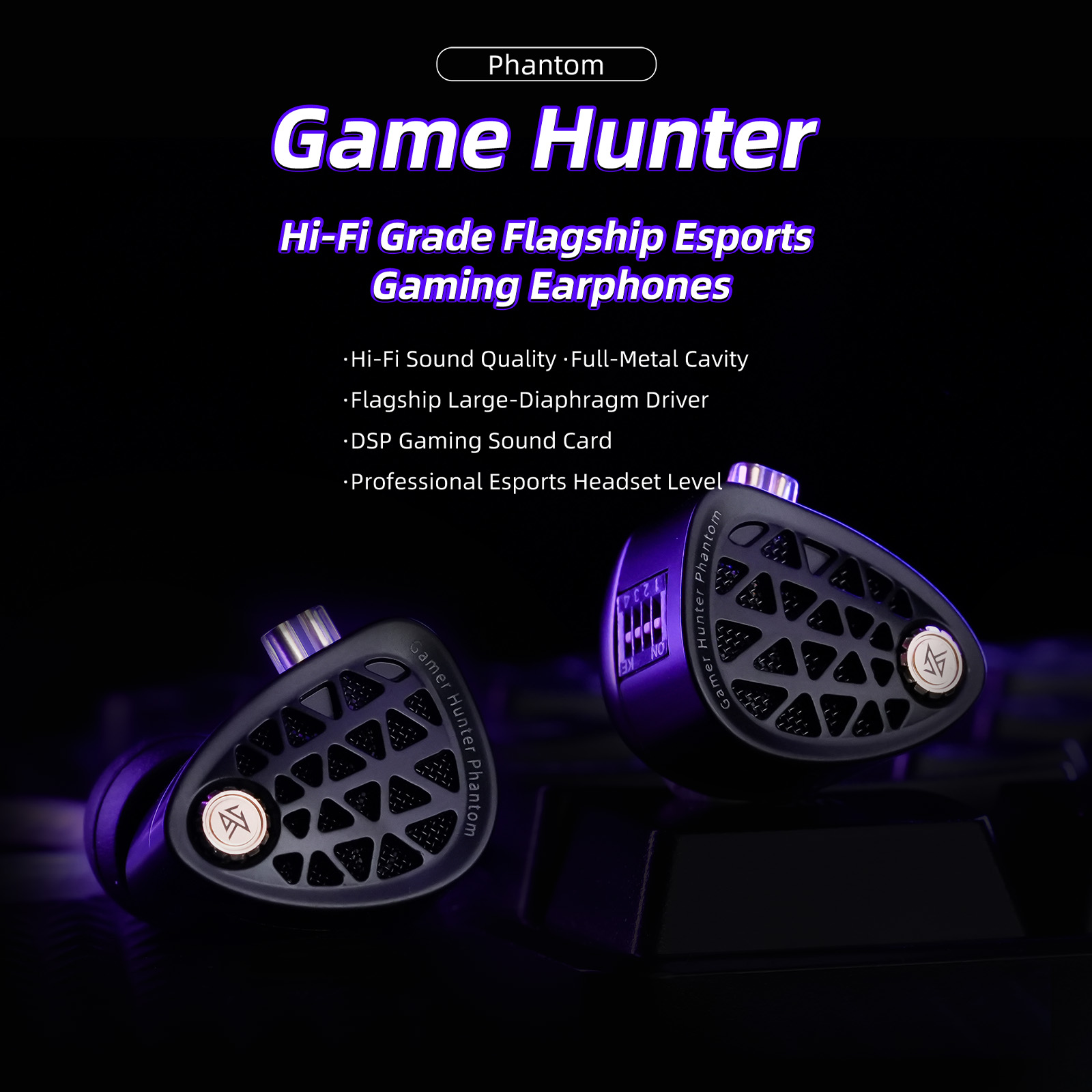 KZ Phantom HiFi Grade Flagship - Esports Gaming Headset のレビューと価格