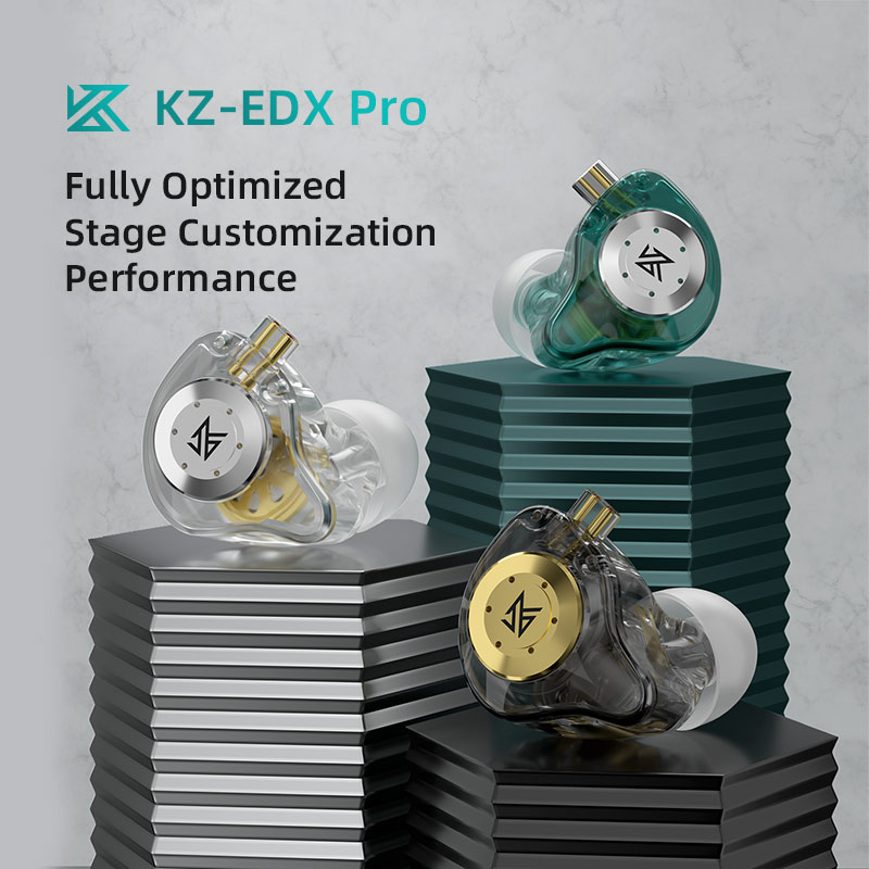 KZ EDX pro Fones de ouvido Bas - Esports Gaming Headset のレビューと価格