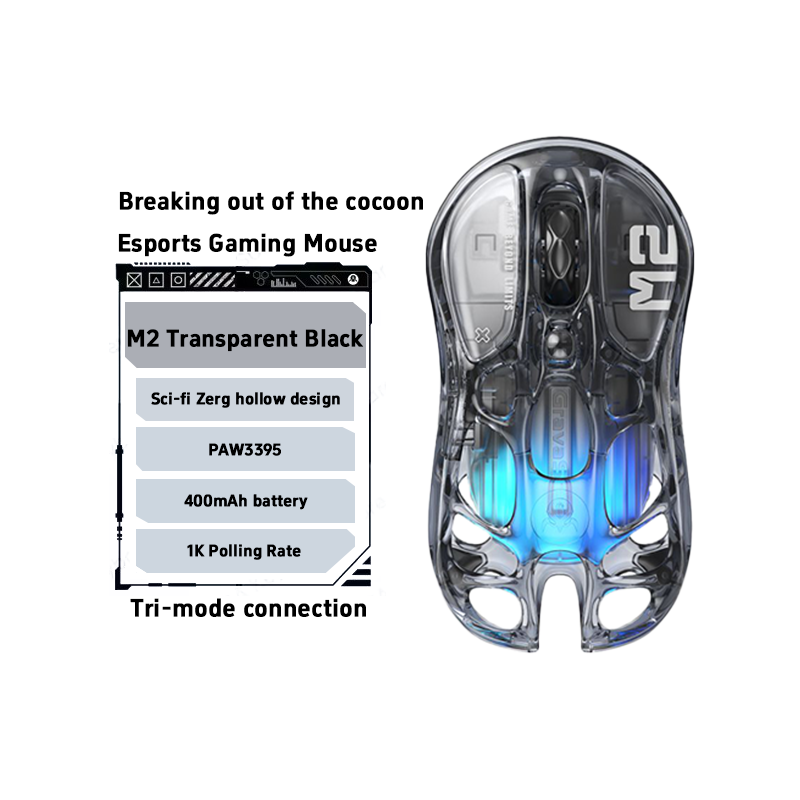 GravaStar M1 M2 Gaming Mouse M - Esports Wireless Gaming Mouse のレビューと価格