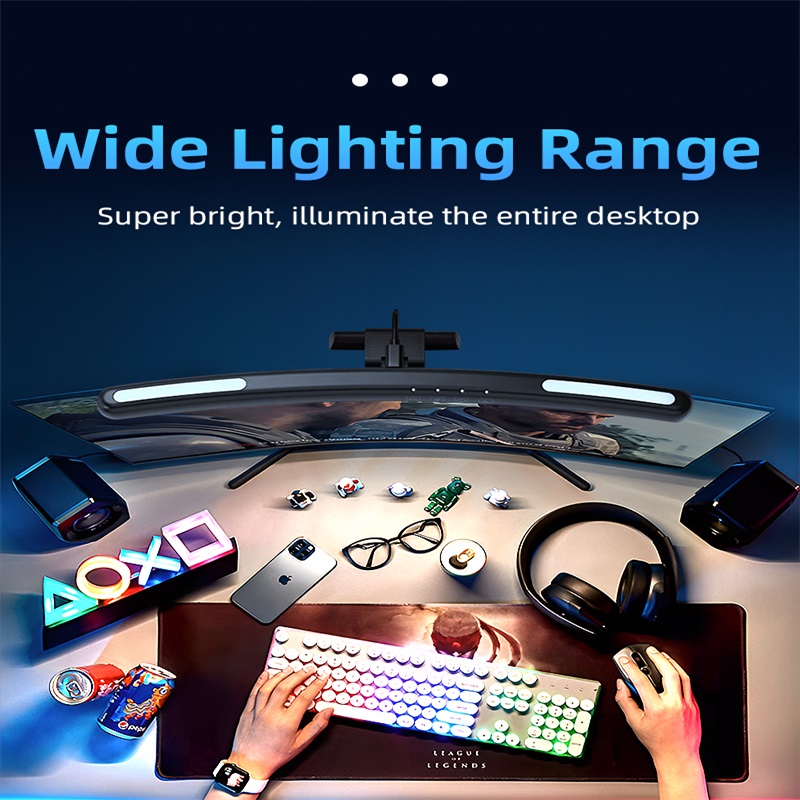 Curved LED Monitor Light Bar R - Gaming Monitor Curved のレビューと価格