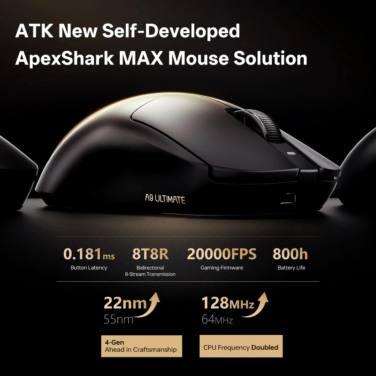 ATK Gaming Mouse DragonFly A9  - Esports Gaming Mice のレビューと価格