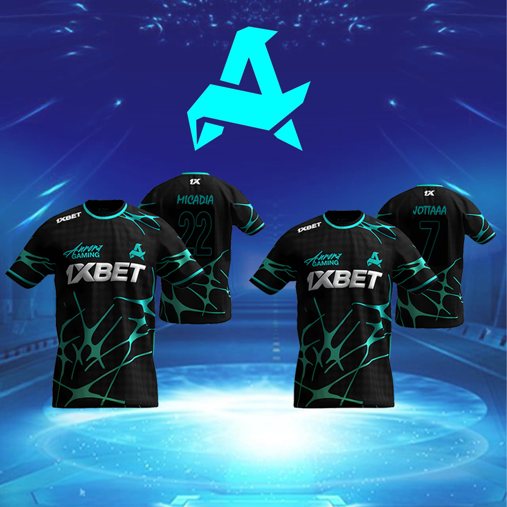 Aurora Gaming E-sports Club Ne - Custom Esports Gaming Jersey のレビューと価格