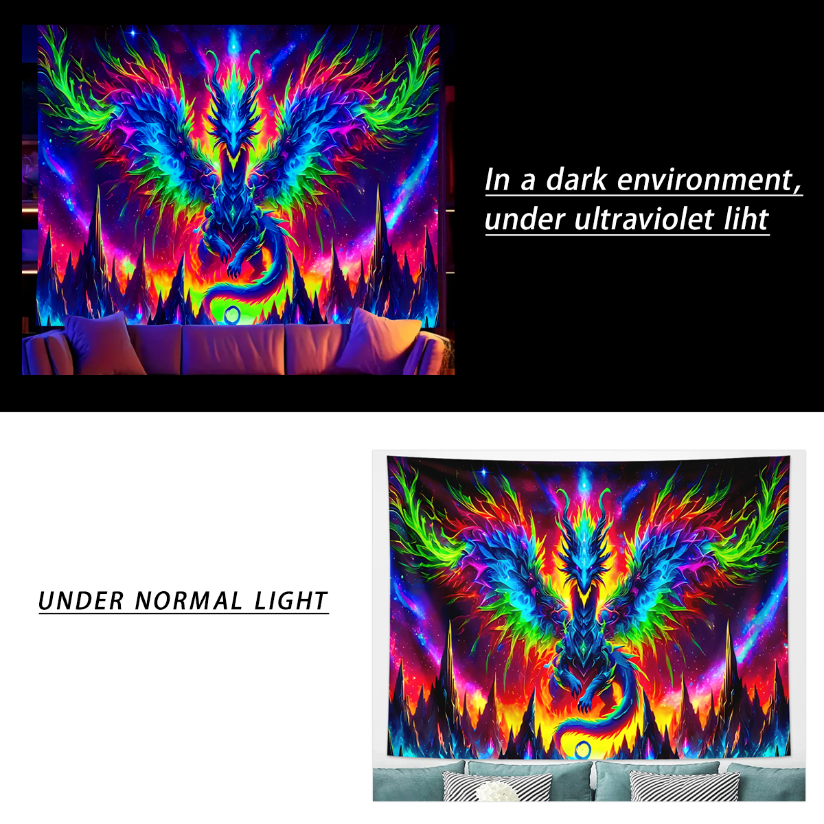 1pcFluorescent colored dragon  - Esports & Gaming Optics Gmbh のレビューと価格