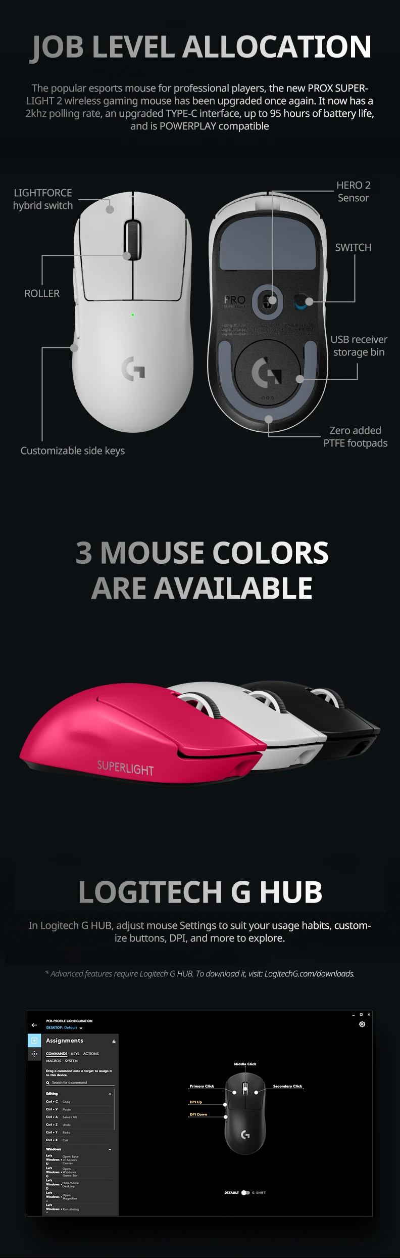 Logitech PRO X SUPERLIGHT/M220 - Esports Gaming Cafe のレビューと価格