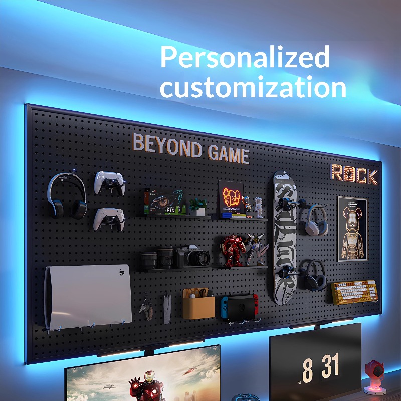 Heavy Duty Metal Pegboard Wall - Esports & Gaming Optics Gmbh のレビューと価格