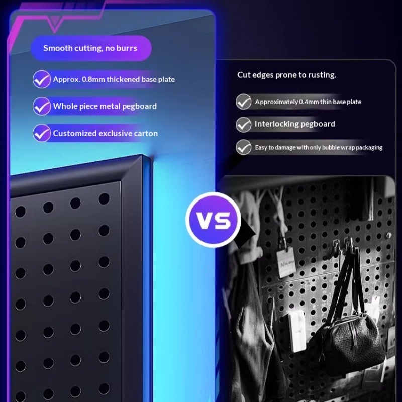 Heavy Duty Metal Pegboard Wall - Esports & Gaming Optics Gmbh のレビューと価格