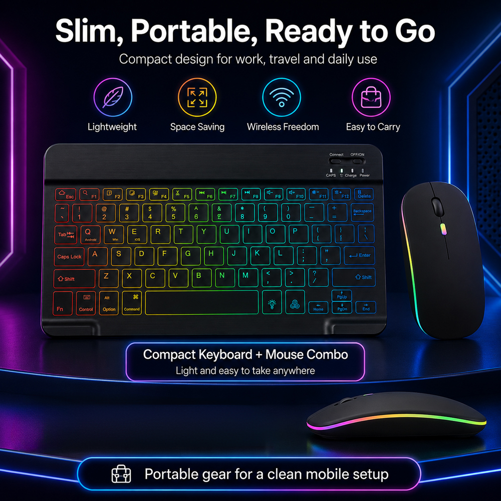 New Ultra Slim Portable 7 Colo - Esports Wireless Gaming Mouse のレビューと価格