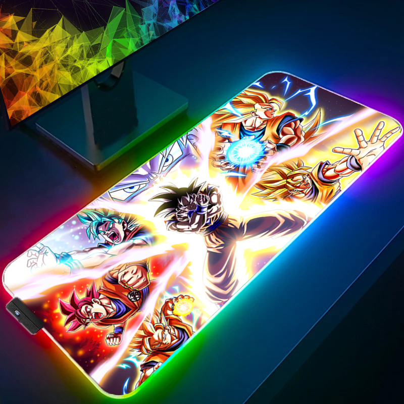LED Mouse pad Dragon Ball Comp - Esports Gaming Mice のレビューと価格
