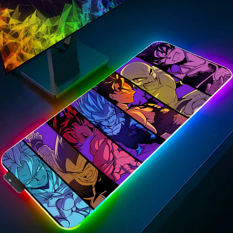 LED Mouse pad Dragon Ball Comp - Esports Gaming Mice のレビューと価格