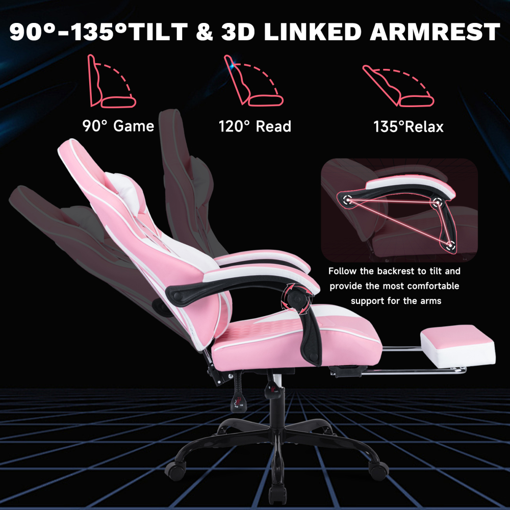 Ergonomic Video Gamer Chairs,C - Video Gaming & Esports Usd Acc のレビューと価格