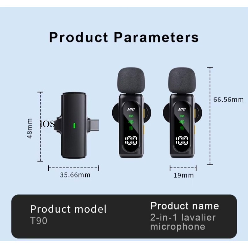 Mini Wireless Lavalier Microph - Video Gaming & Esports Usd Acc のレビューと価格