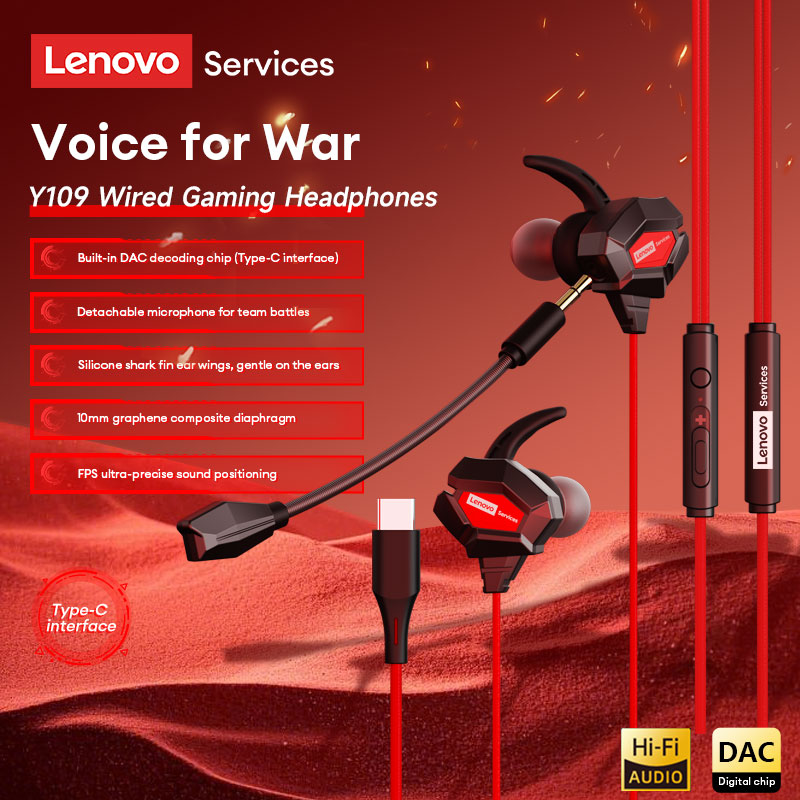 Lenovo Y109 Wired Gaming Heads - Esports Gaming Headset のレビューと価格