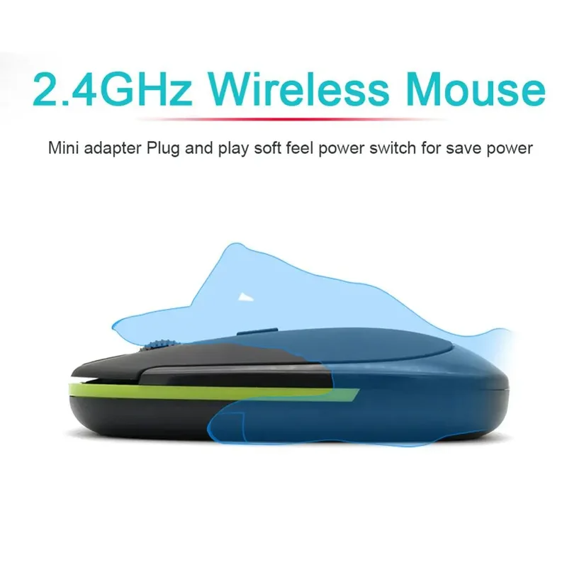 2.4GHz Wireless Mouse 1600DPI  - Esports Wireless Gaming Mouse のレビューと価格