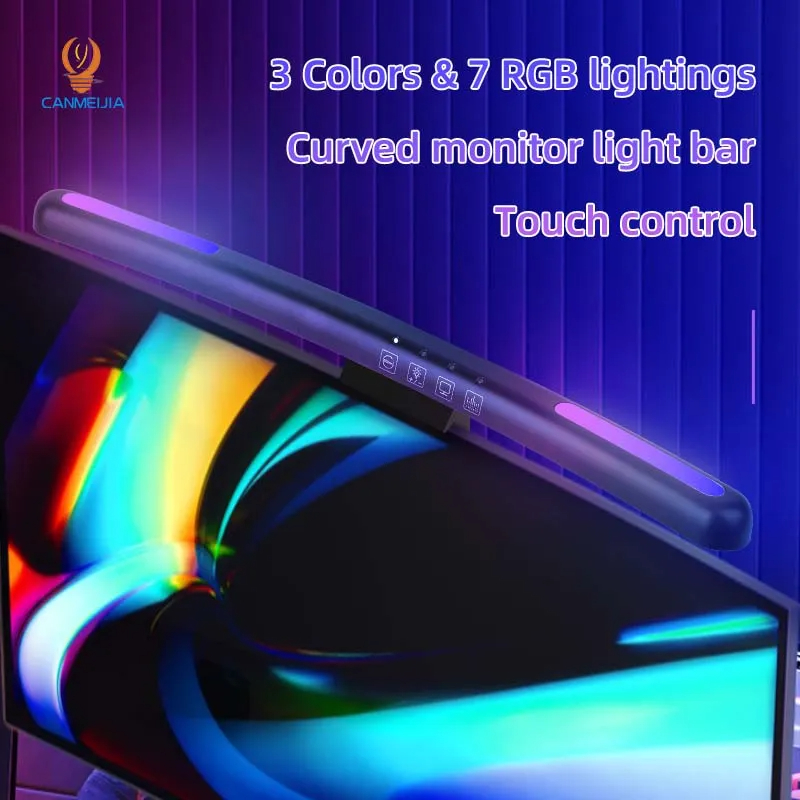 Curved LED Monitor Light Bar U - Gaming Monitor Curved のレビューと価格